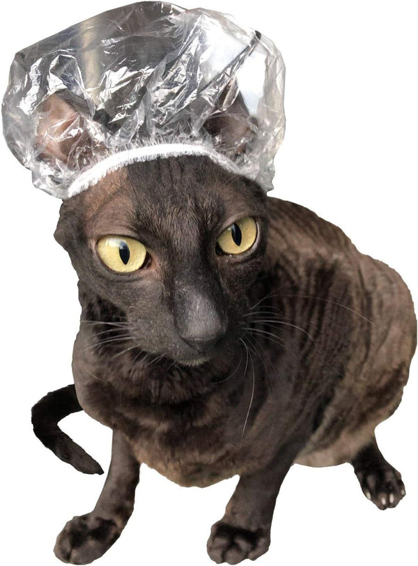 Shower Caps for Sphynx Cats and Small Pets, Pack of 20