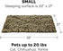 Furhaven ThermaNAP Self-Warming Cat Bed for Indoor Cats & Small Dogs, Washable Quilted Faux Fur Reflective Bed Mat -