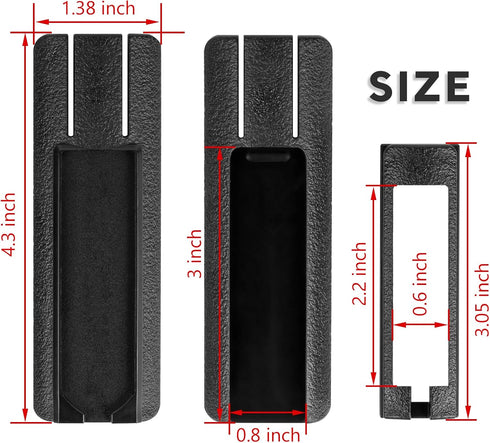 15 20mm 1 Pack) ACTIONUNION Pressure Switch Mount for PEQ and Tactical Flashlight fits Picatinny Rail (Black