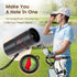 YOREPEK Golf Accessories Kit for Men, Leather Case Set with Balls, Tees, Divot Knife, Rangefinder