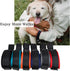 Dog Leash Wrist Strap - Hands Free Adjustable Velcro Safety Strap for Retractable Leash, Blue Color