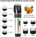 Trimmer, Dog Clippers for Grooming, Low Noise Dog Grooming Clippers, Cordless Dog Hair Rechargeable Dog Shavers