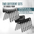 Logest Metal Hand Grip Set - 100LB-350LB 6 Pack Heavy-Duty Grip Strengthener with Gift Box
