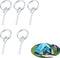 Tent Ring Replacement with Pins - 5pcs Ultra Light Galvanized Camping Repair Kit