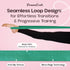 SuperiorBand Ballet Stretch Band for Dancers - Dance Stretch Bands for Gymnastics and Ballet Training, Green