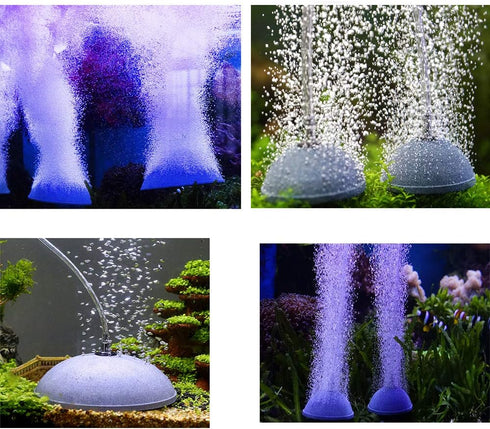 kathson Mineral Air Stone Bubble 4 Inch Ball Shape Diffuser Airstones for Aquarium, Fish Tank, Pump and Hydroponics(2 Pack)