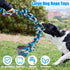 Dog Rope Toys for Medium Large Breed - 100% Indestructible Cotton Chew Toys for Aggressive Chewers
