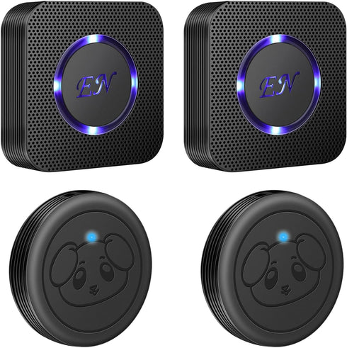 EverNary Dog Door Bell, Wireless Doggie Doorbells for Potty Training, Door Bell