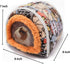 KAMEIOU Travel Carrier for Small Animals, Hedgehog, Hamster, Guinea Pig Pouch Bag with Detachable Strap