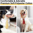 Segarty Dog Neck Tie Large | 6 Pack Adjustable Pet Ties Collars for Medium Large Dogs | Formal Wedding Costume Set