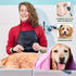 Dog Eye Comb, 2 Pcs Double-Head Tear Stain Remover for Small Dogs, Metal Eye Booger Remover for Cats
