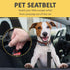 SunGrow Dog Seat Belt for Car - Adjustable Nylon Pet Seatbelt, Supports All Cars, for Dogs, Cats & Ferrets