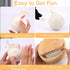 Mity Rain Interactive Dog Toys: Automatic Rolling Jumping Vibrating Wiggling Ball, Squeaky Ball with Chewable Plush