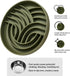 Slow Feeder Dog Bowls (Tree Life, Camo Green), Soft Silicone Food Safe Feeding Bowl for All Breed Pets, Non Slip