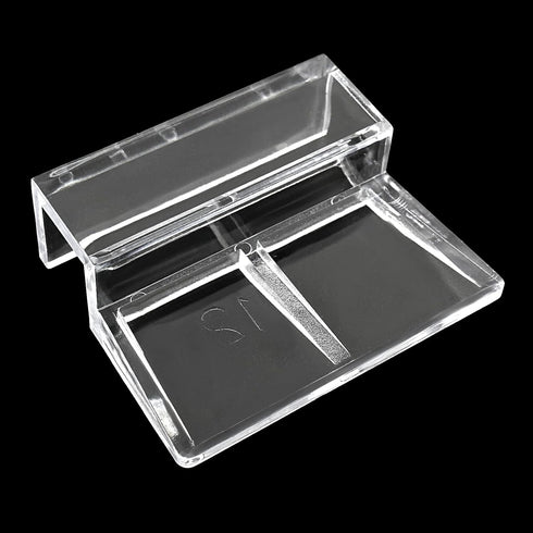 8 Pack Clear Acrylic Aquarium Lid Clips, DIY Fish Tank Holder for 12MM Aquarium Glass Support (12MM)