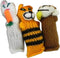 Barn Yarn Hand Knit Wool Cat Toy, Stuffed with Organic Catnip (3 Pack)