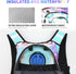 Rave Hydration Backpack, Lightweight Festival Hydration Pack with 2L Water Bladder, Anti Theft Hydration Bag
