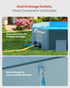 71" Lx39 Wx12 Peteast Foldable Dog Pool with Sturdy Square Design, Durable D Extra Large Portable Pet Bathtub