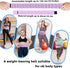 LBS BBK Up to Adjustable Weighted Belt For Women and Men, Weighted Walking Exercise Belt for Gym, Strength Training