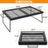 Folding Campfire Grill Cooking Racks, Campfire Grate Over Fire Pit, Cooking Equipment for Camping and Outdoor Cooking