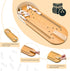 Tabletop Mini Bowling Game Set, Funny Gifts for Adults, Wooden Mini Bowling Set for Home Office Desk Toys