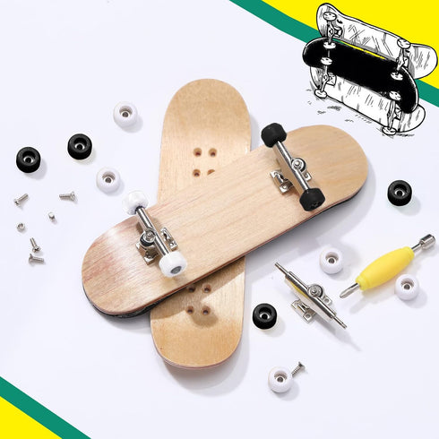 16 Set 34 mm Zhehao Pcs Standard Fingerboard Tool CNC Lathed Fingerboard Bearing Wheels Nut Driver Screwdriver