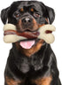 Tikaton Dog Chew Toys for Aggressive Chewers, Durable Beef Flavor Teething Bones for All Puppies