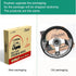 Roykaw Universal Golf Cart Steering Wheel Compatible with EZGO RXV TXT, Club Car DS Precedent Tempo, Yamaha G29