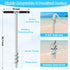 GADFISH Boat Anchor, 30.7-inch Stowable Shallow Water Anchor Kit for Dive Beach, Kayak Anchor Trolley