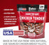 24 oz 1 Pack Jeffers Chicken Jerky Dog Treats Bag | Grain Free High Protein Soft Chewy Pet Snacks | USA Made Natural