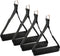 Set of 4 Heavy-Duty Cable Machine Handles for Gym Equipment and Resistance Bands