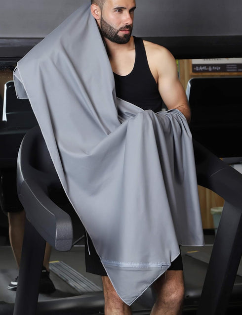 Backpacking, Rainleaf Microfiber Towel Perfect Travel & Gym & Camping Towel. Quick Dry - Super Absorbent - Ultra