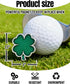 50 Pcs Golf Ball Markers - Four Leaf Clover, Cute Funny Novelty Golf Markers, Golf Accessories Gifts Ball Position