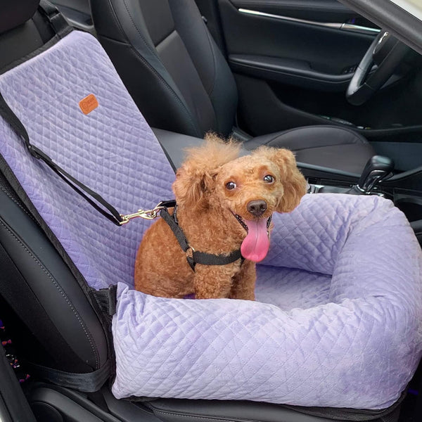 Dog Car Seat for Small Medium Dogs Up to 40lbs, Detachable Washable