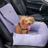 Dog Car Seat for Small Medium Dogs Up to 40lbs, Detachable Washable