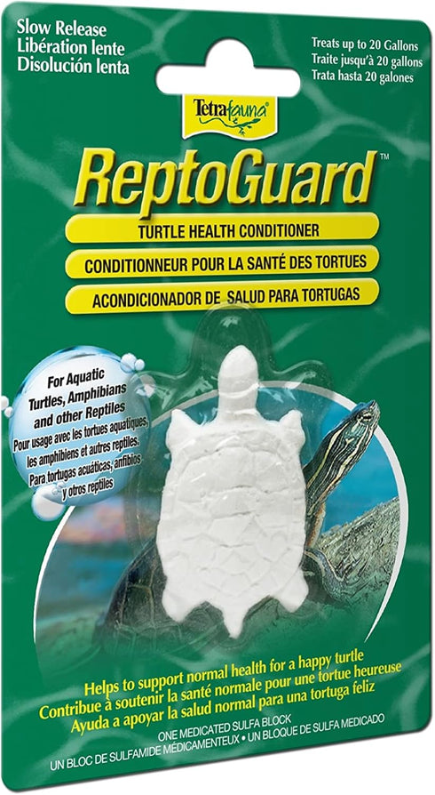 1 Count, TetraFauna ReptoGuard Turtle Health Water Conditioner Slow-Release