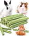 Bissap 35PCS Rabbit Chew Sticks, Natural Papaya Stems Bunny Chews Treats for