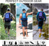 Insulated Hydration Backpack Pack with 3L BPA Free Leak Proof Water Bladder for Hiking Camping