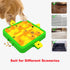 AUTENS Dog Puzzle Toys - Interactive for Puppy Mental Stimulation, 3 Level Treat Puzzle for All Dogs (Green)