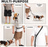 PUPTECK Heavy Duty Bungee Dog Leash for Medium & Large Dogs, No Pull Tactical Leash with Double Handles (Black)