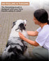 Pet Undercoat Rake for Dogs and Cats - Double-Sided Steel Blade for Shedding Control with Wooden Handle