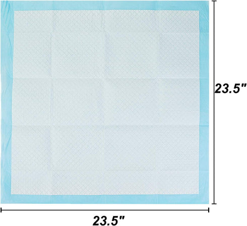 (40, 23.5"*23.5"(60*60cm)) Bolux Dog and Puppy Training Pads Disposable Dog Pee Pads