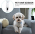 Trimmer 4 Hemoton Rechargeable Dog Hair Clipper USB Electric Pet Hair Low Noise Grooming Kit with Cleaning Brush
