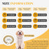 19MM Thick Light Metal Cuban Link Dog Collar, Gold Chain Necklace for Small Dogs - 12" Length