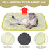 4 Pack Self Heating Cat Pad, Self Warming Dog Mat, Extra Warm Thermal Pet Pad, Washable (Beige, 16 x 20 Inch)