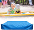 GZLMMY Swimming 4:200X200cm /78.74"X78.74") Cover Square with Drawstring, Oxford Cloth Sandbox Canopy Waterproof