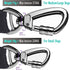 Hotsky Tactical Dog Leash - Heavy Duty for Medium Large Dogs, 4-6Ft Strong Bungee Shock Absorbing with Padded Double