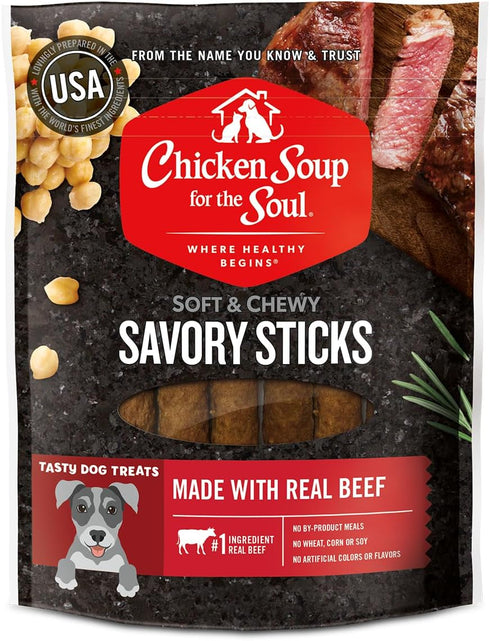 Chicken Soup for The Soul All Natural Premium Savory Sticks Soft &