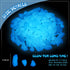 Glow in The Dark Gravel, 300g Fluorescent Decorative Rocks for Fish Tank and Garden Planter
