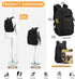HUNTVP Mini Daypack 10L/20L Military MOLLE Backpack Tactical Assault Pack for Hunting, Camping, Trekking